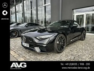 Gebraucht Mercedes SL43 AMG AMG 421 PS (309 kW) 2026 Schwarz Cabrio