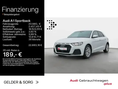 Gebraucht Audi A1 Sportback Advanced 116 PS (85 kW) 2025 Gletscherweiß metallic Kleinwagen