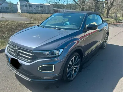 Gebraucht VW T-Roc Cabriolet 150 PS (110 kW) 2021 Grau Cabrio