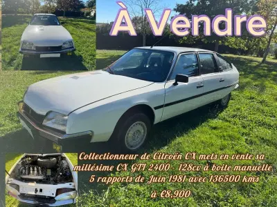 Gebraucht Citroën CX 174 PS (127 kW) 1981 Weiß Limousine