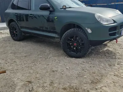 Gebraucht Porsche Cayenne 184 PS (135 kW) 2005 Grün SUV