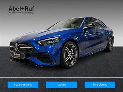 Blau Gebraucht 2025 Mercedes C200 AMG Limousine | 49.749 € (Teuer)
