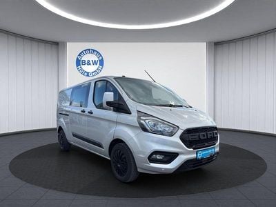 Begagnad Ford Transit Custom Trend 170 HK (125 kW) 2019 Silver Minibuss
