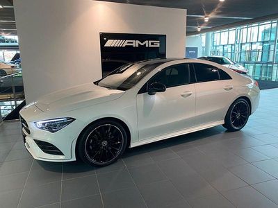 Weiß Gebraucht 2019 Mercedes CLA220 AMG line Limousine | 29.300 € (Etwas zu teuer)