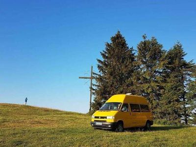 gebraucht VW T4 BusHoch & Lang Camper „Der Gelbe Bus“