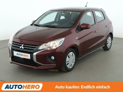 Gebraucht Mitsubishi Space Star Spirit 71 PS (52 kW) 2021 Rot Kleinwagen