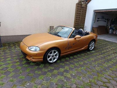 Gebraucht Mazda MX5 110 PS (80 kW) 1997 Gold Cabrio