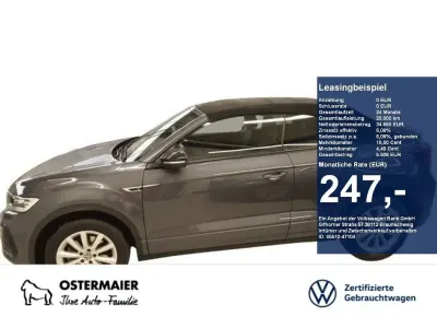 Gebraucht VW T-Roc Cabriolet Style 150 PS (110 kW) 2025 Grau Cabrio