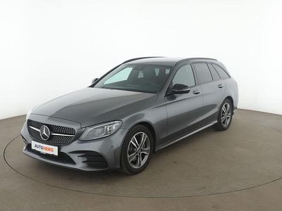 Gebraucht Mercedes C220 AMG line 194 PS (142 kW) 2019 Grau Kombi