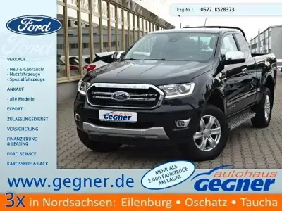 Brugt Ford Ranger Limited 170 HK (125 kW) 2020 Sort Pickup / Ladvogn