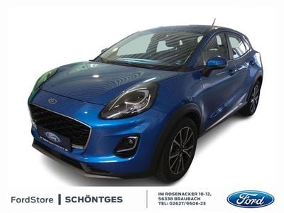 Second-hand Ford Puma Titanium 125 CP (91 kW) 2022 Albastru SUV