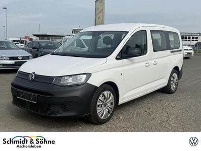 Gebraucht VW Caddy Maxi Basis 102 PS (75 kW) 2021 Weiß Van / Kleinbus