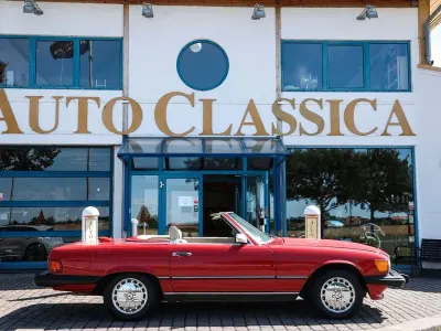 Gebraucht Mercedes 560 226 PS (166 kW) 1987 Rot Cabrio