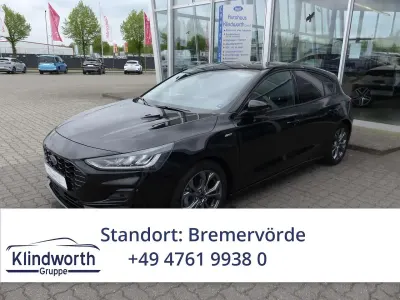 Gebraucht Ford Focus ST-Line X 125 PS (91 kW) 2023 Schwarz Limousine