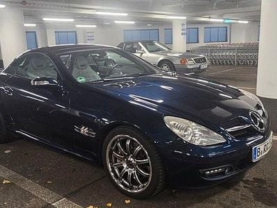Gebraucht Mercedes SLK350 272 PS (200 kW) 2005 Blau Cabrio
