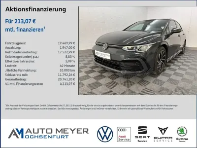 Gebraucht VW Golf VIII R-line 131 PS (96 kW) 2022 Uranograu Limousine