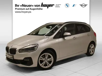 Używany BMW 220 Active Tourer Advantage 192 KM (141 kW) 2019 Srebrny Minivan
