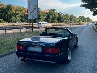 Second-hand Mercedes SL320 231 CP (169 kW) 1994 Albastru Cabrio