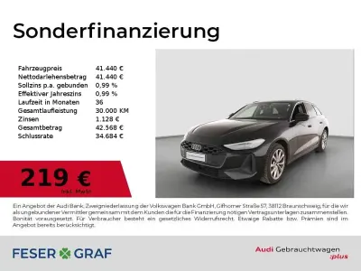 Gebraucht Audi A5 Business 204 PS (150 kW) 2025 Mythosschwarz metallic Kombi