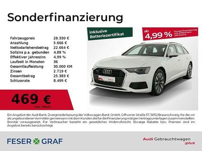 Usata Audi A6 Ambiente 299 CV (219 kW) 2022 Bianco Station wagon