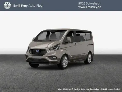 Gebraucht Ford Tourneo Custom Titanium 185 PS (136 kW) 2021 Silber Van