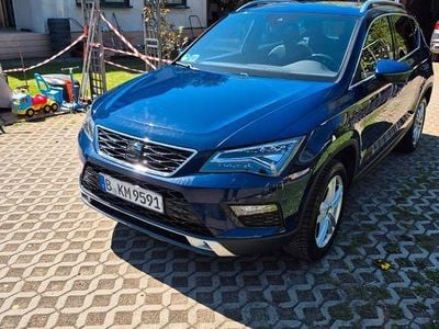 Usata Seat Ateca 4Drive 150 CV (110 kW) 2017 Blu SUV