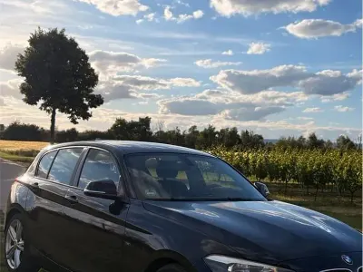 Gebraucht BMW 118 Sport Line 2011 Schwarz Kleinwagen