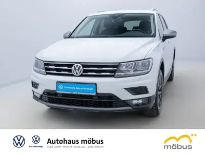 Gebraucht VW Tiguan Allspace Comfortline 150 PS (110 kW) 2019 Weiß SUV
