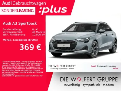 Gebraucht Audi A3 Advanced Plus 204 PS (150 kW) 2025 Pfeilgrau perleffekt Limousine