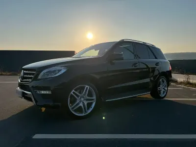 Używany Mercedes ML500 AMG 408 KM (300 kW) 2014 Czarny SUV