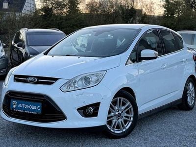 Gebraucht Ford C-MAX Titanium 125 PS (91 kW) 2014 Weiß Van / Kleinbus