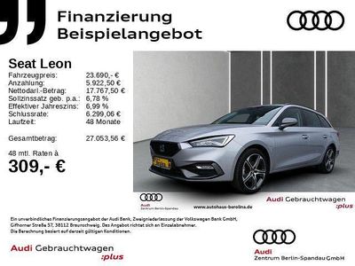 Gebraucht Seat Leon ST FR 204 PS (150 kW) 2023 Silber Kombi