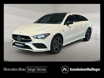 Gebraucht Mercedes CLA250e AMG 160 PS (117 kW) 2021 Weiß Coupé