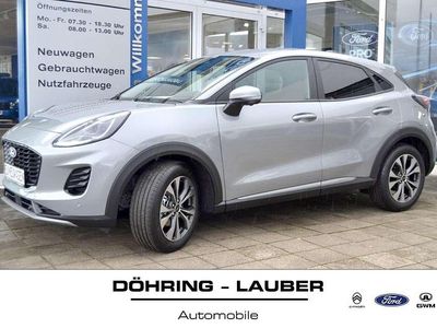 Neu Ford Puma Titanium 125 PS (91 kW) 2025 Solar silver SUV