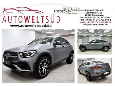 gebraucht Mercedes GLC300e Coupé AMG Sport Night AugR Bur DTR 2xSpur