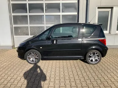 Gebraucht Peugeot 1007 RC 106 PS (77 kW) 2006 Schwarz Van / Kleinbus