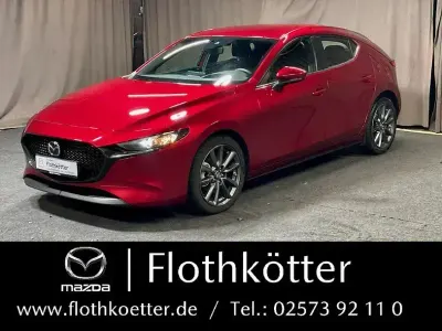 Brugt Mazda 3 Center-Line 140 HK (102 kW) 2025 Rød Sedan