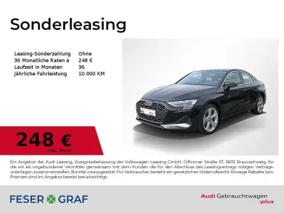 Gebraucht Audi A3 Ambiente 150 PS (110 kW) 2025 Mythosschwarz metallic Limousine