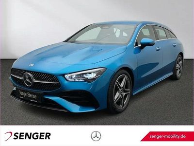 Blau Gebraucht 2025 Mercedes CLA200 Shooting Brake AMG line Kombi | 36.900 € (Etwas zu teuer)