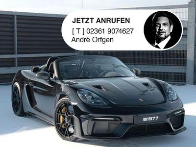 Gebraucht Porsche 718 Spyder 500 PS (367 kW) 2024 Schwarz Cabrio