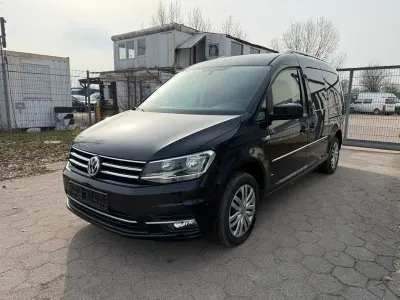 Gebraucht VW Caddy Maxi Highline 110 PS (80 kW) 2017 Schwarz Van / Kleinbus