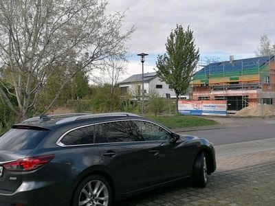 gebraucht Mazda 6 2.2 D Sportsline 175 Ps antrazith