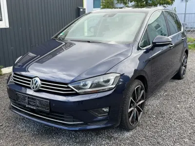 Gebraucht VW Golf Sportsvan Highline 150 PS (110 kW) 2016 Blau Van / Kleinbus