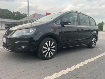 Gebraucht Seat Alhambra Sun 140 PS (102 kW) 2014 Schwarz Van / Kleinbus