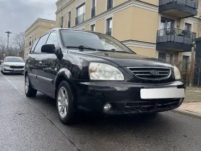 Brugt Kia Carens 110 HK (80 kW) 2003 Sort MPV