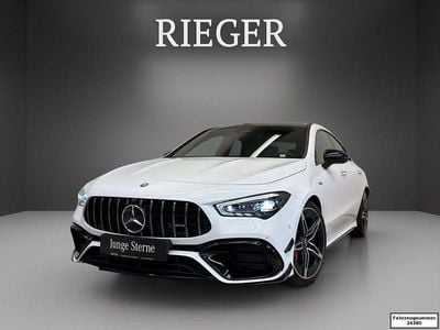 Gebraucht Mercedes CLA45 AMG AMG 421 PS (309 kW) 2025 Unilack polarweiß Coupé