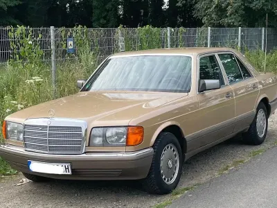 Gebraucht Mercedes S260 SE 160 PS (117 kW) 1986 Gold Limousine