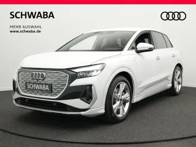 Usata Audi Q4 e-tron S-Line 150 kW (204 CV) 2023 Bianco SUV