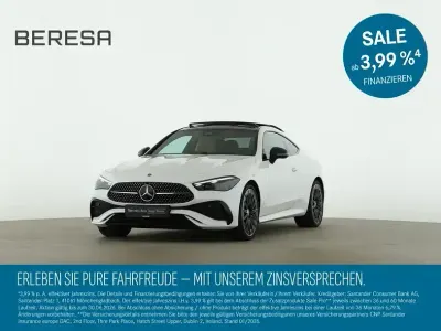 Brugt Mercedes CLE300 AMG Line Premium Plus 258 HK (189 kW) 2025 Hvid Coupe