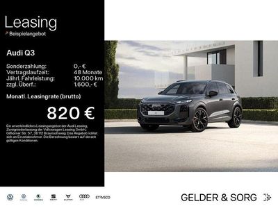 Neu Audi Q3 S-Line 272 PS (200 kW) 2025 Grau SUV